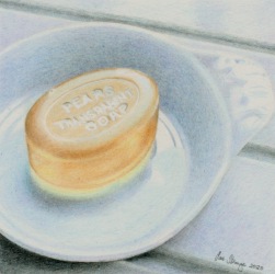 Drawing demo of a bar of soap
